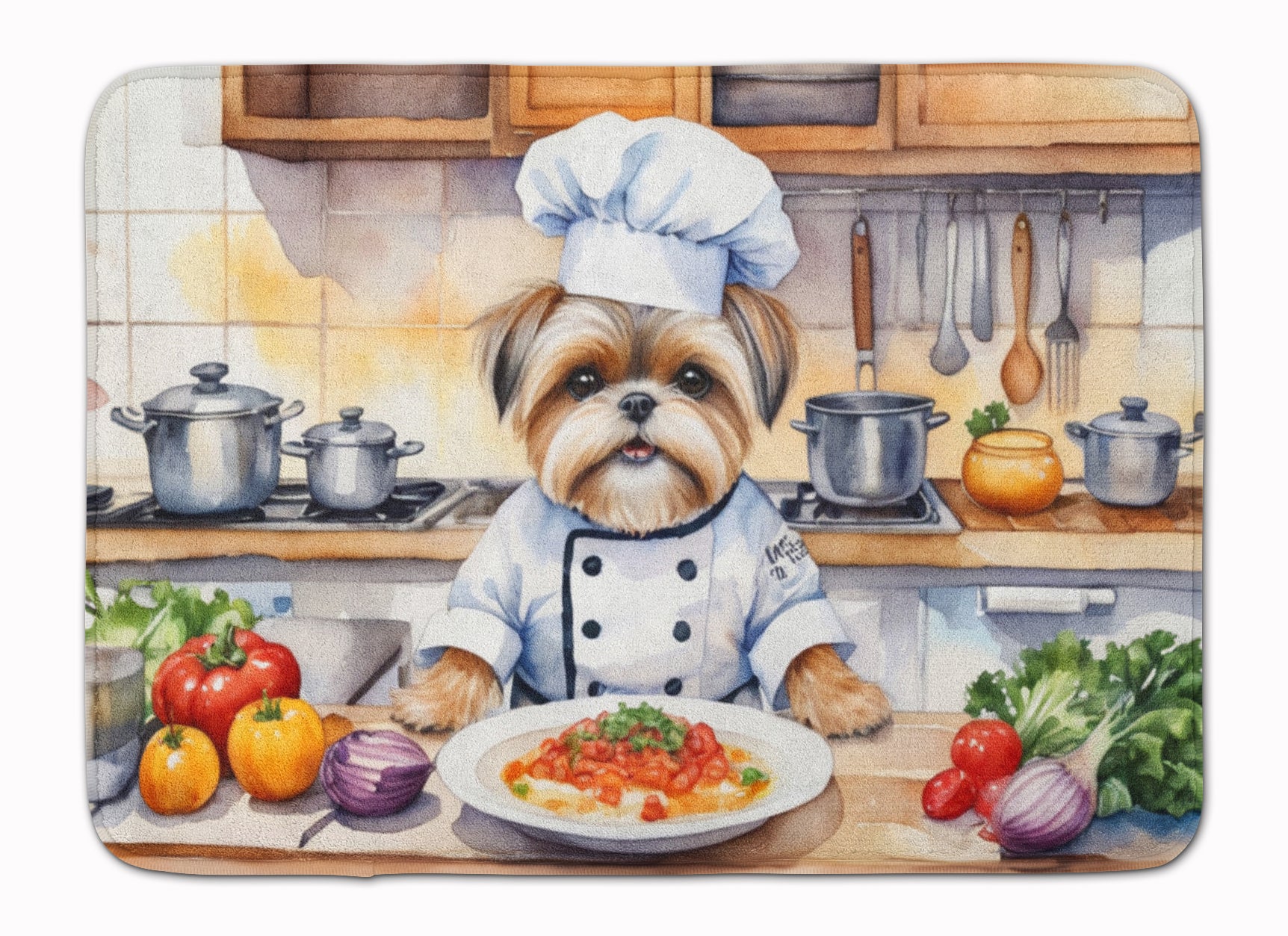 Buy this Lhasa Apso The Chef Memory Foam Kitchen Mat