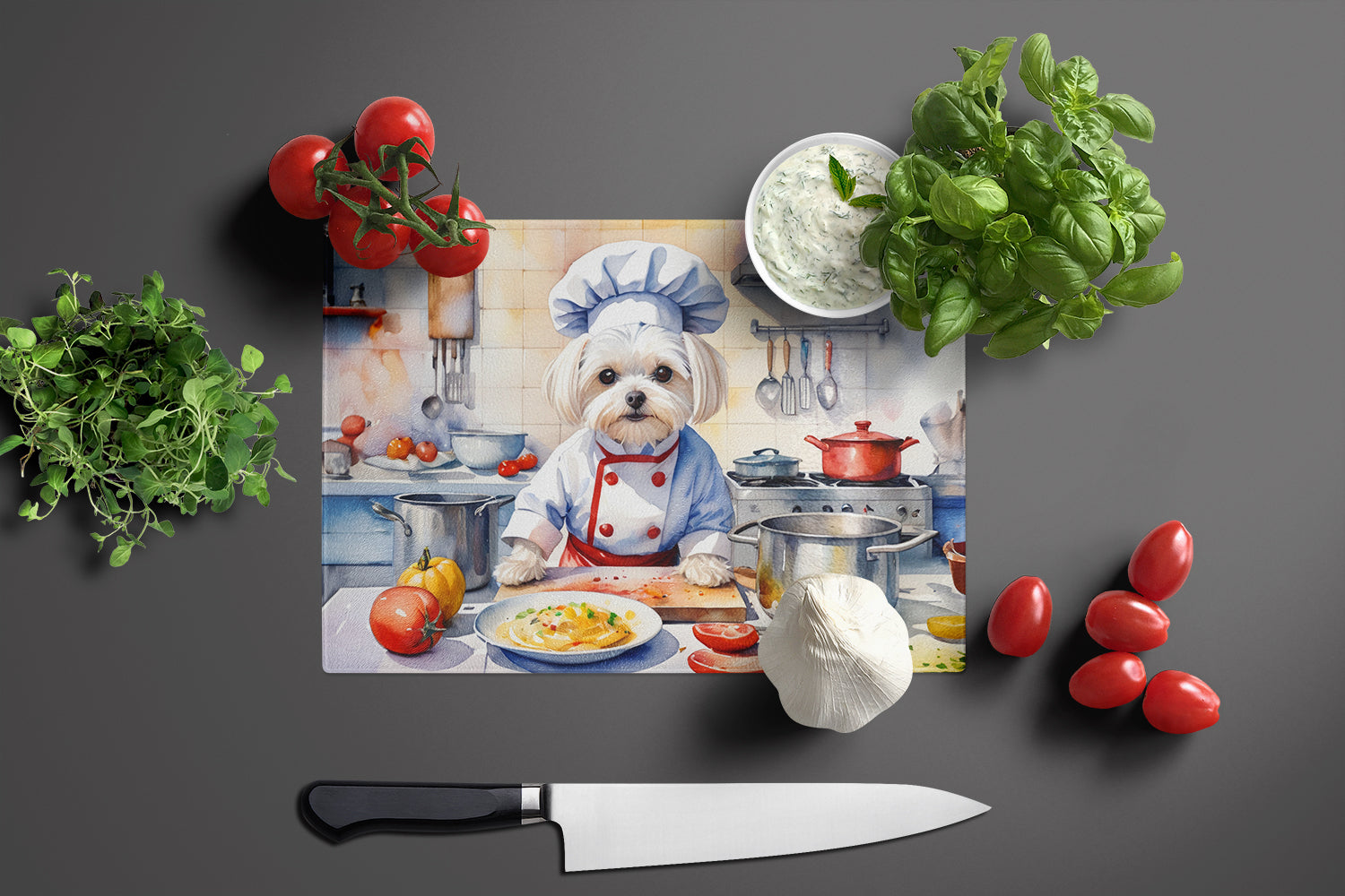 Buy this Maltese The Chef Glass Cutting Board