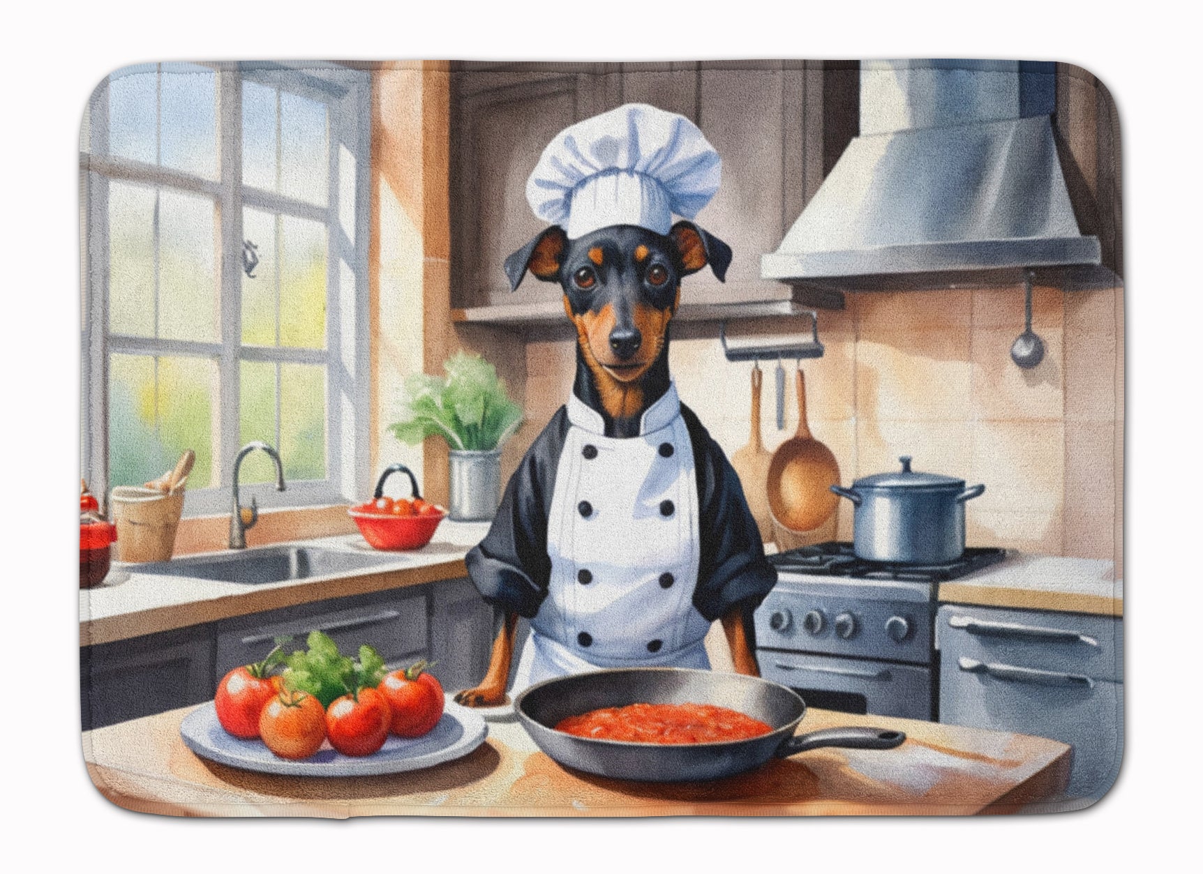 Buy this Manchester Terrier The Chef Memory Foam Kitchen Mat