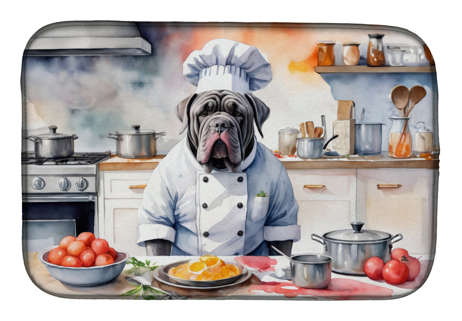 Buy this Neapolitan Mastiff The Chef Dish Drying Mat