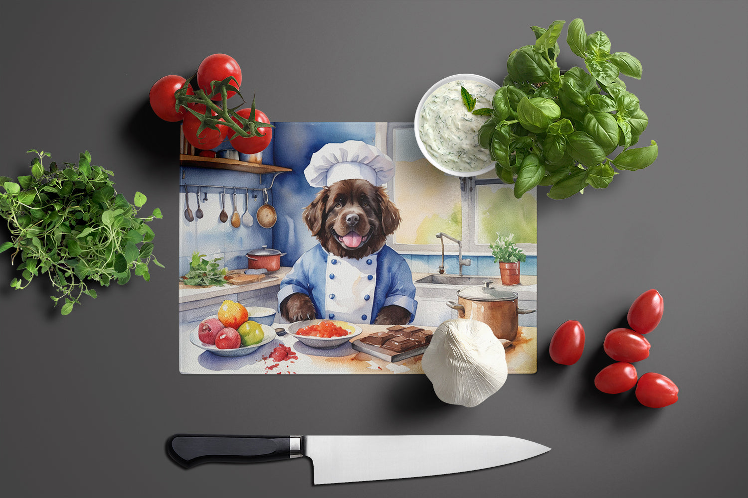 Buy this Newfoundland The Chef Glass Cutting Board