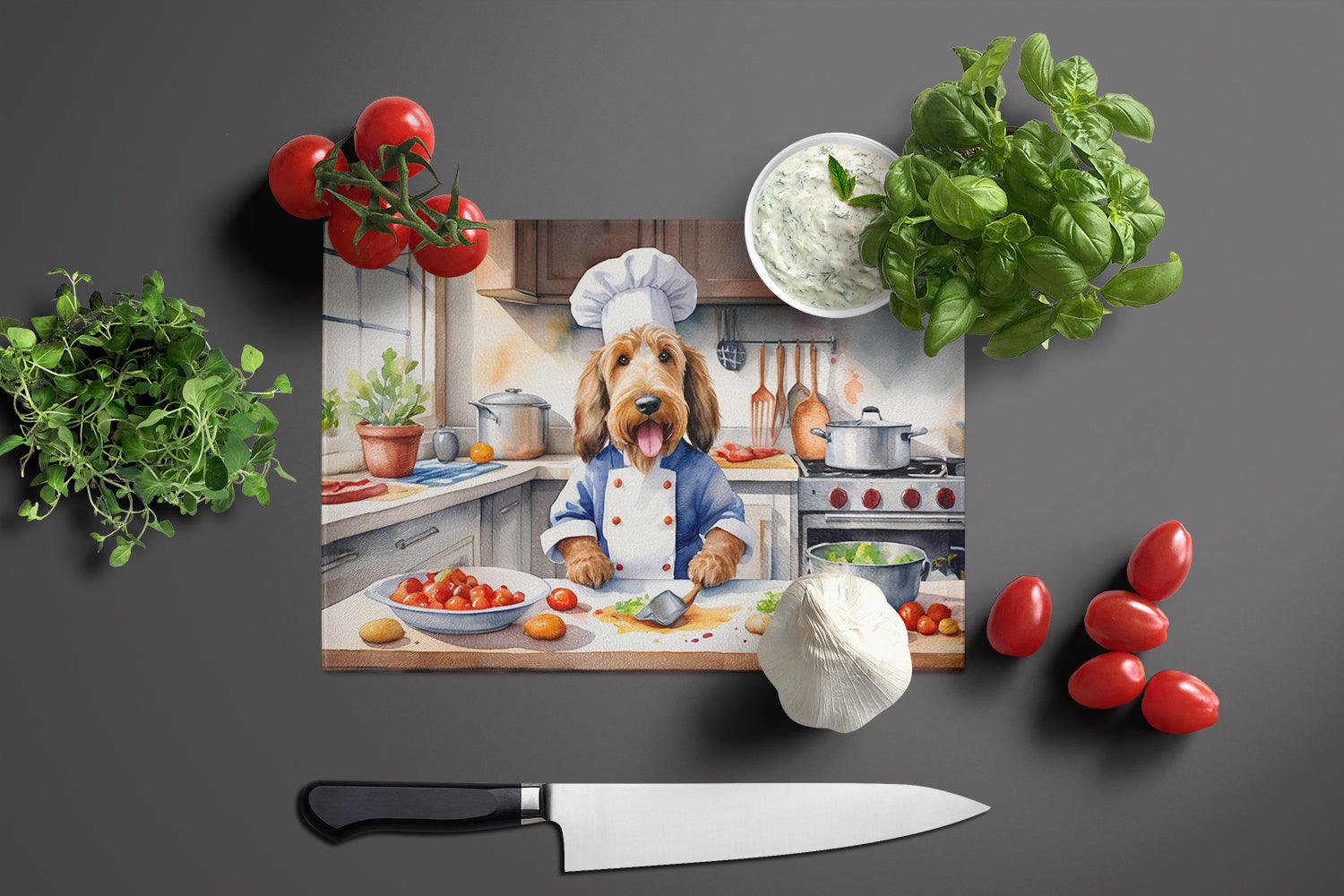 Buy this Otterhound The Chef Glass Cutting Board