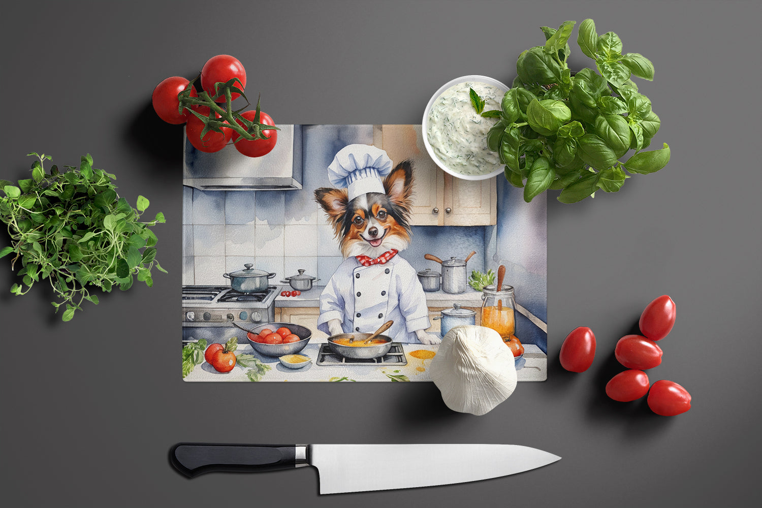 Buy this Papillon The Chef Glass Cutting Board