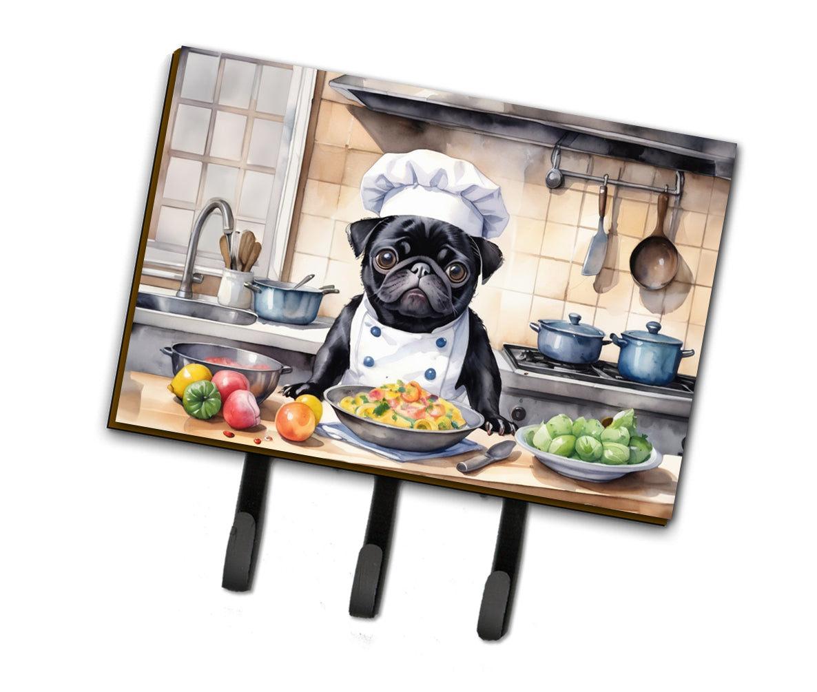 Buy this Pug The Chef Leash or Key Holder