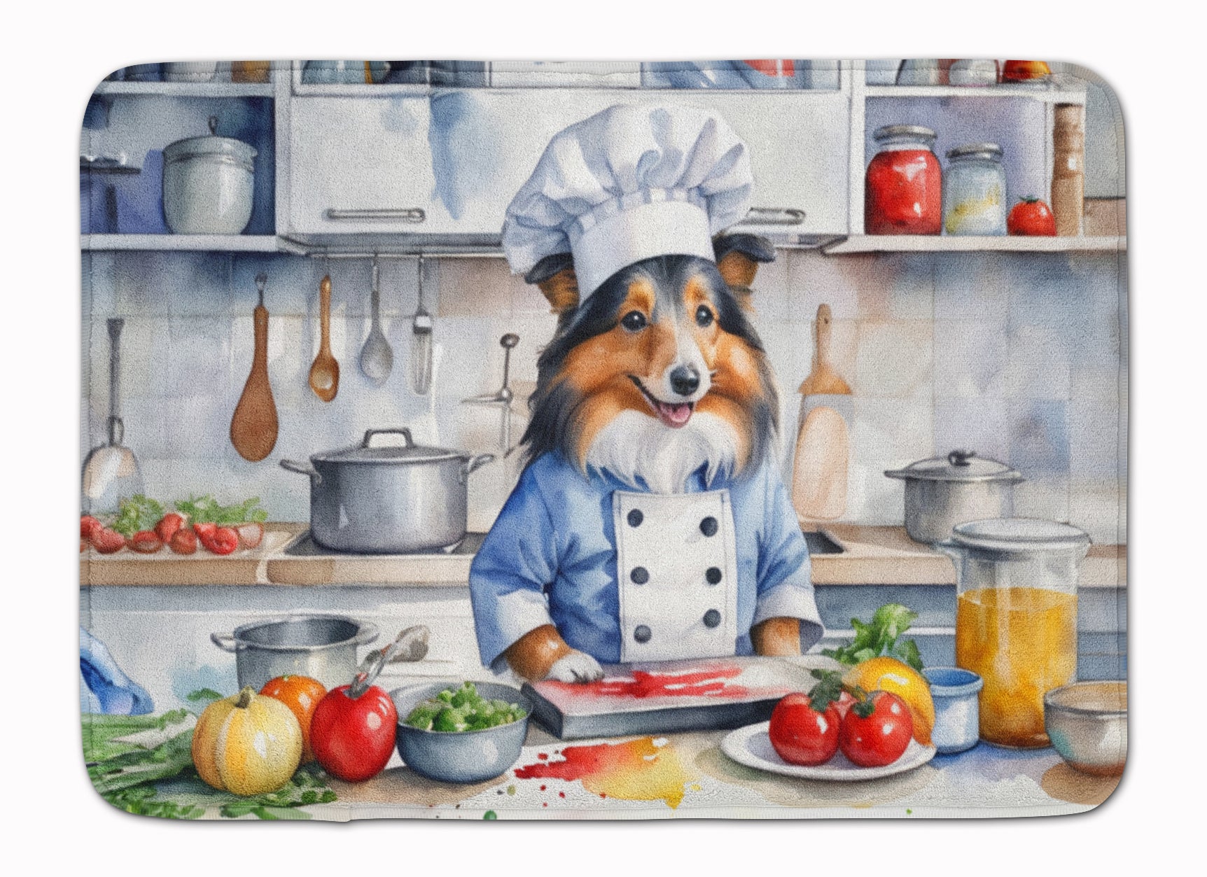 Buy this Sheltie The Chef Memory Foam Kitchen Mat