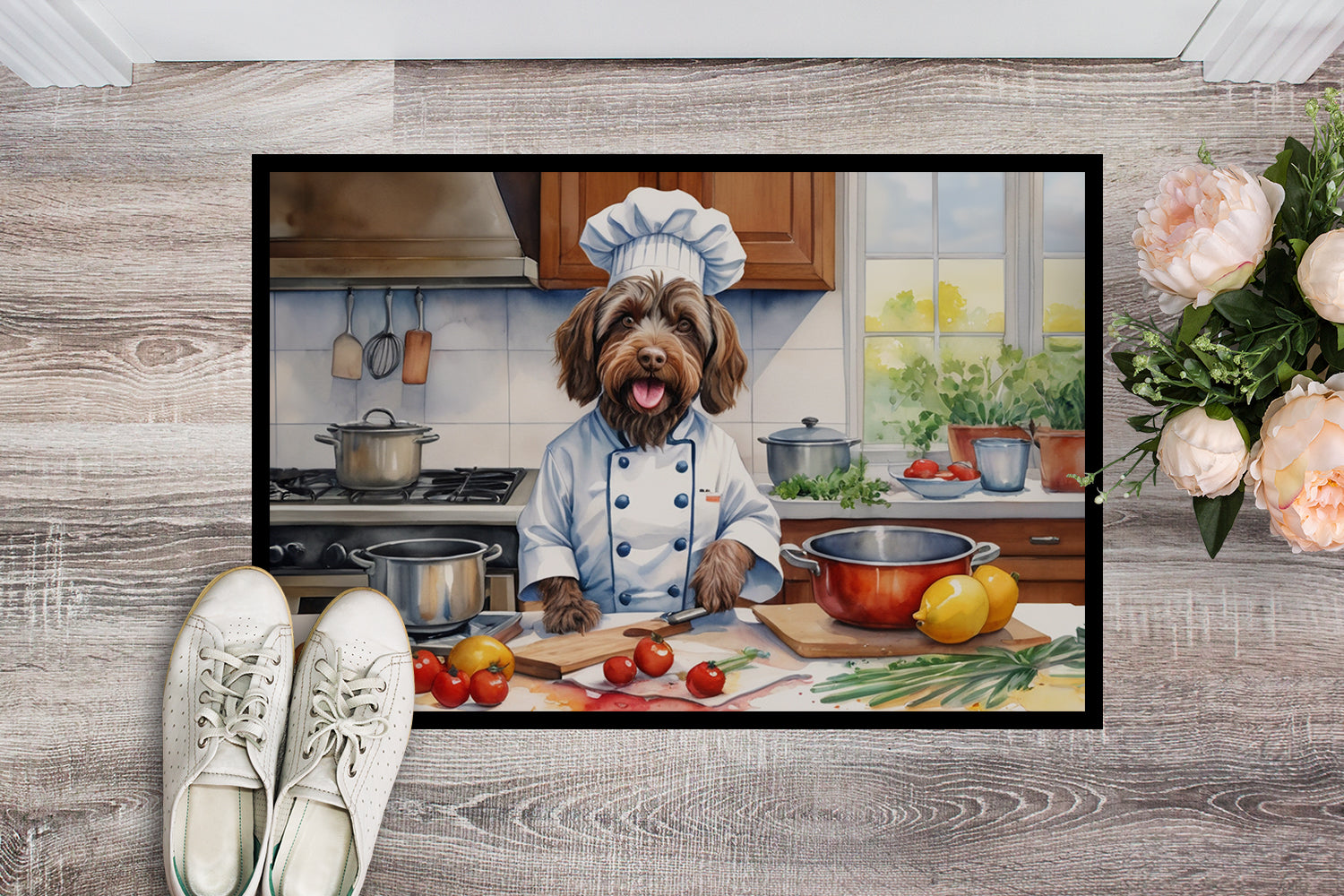 Wirehaired Pointing Griffon The Chef Doormat