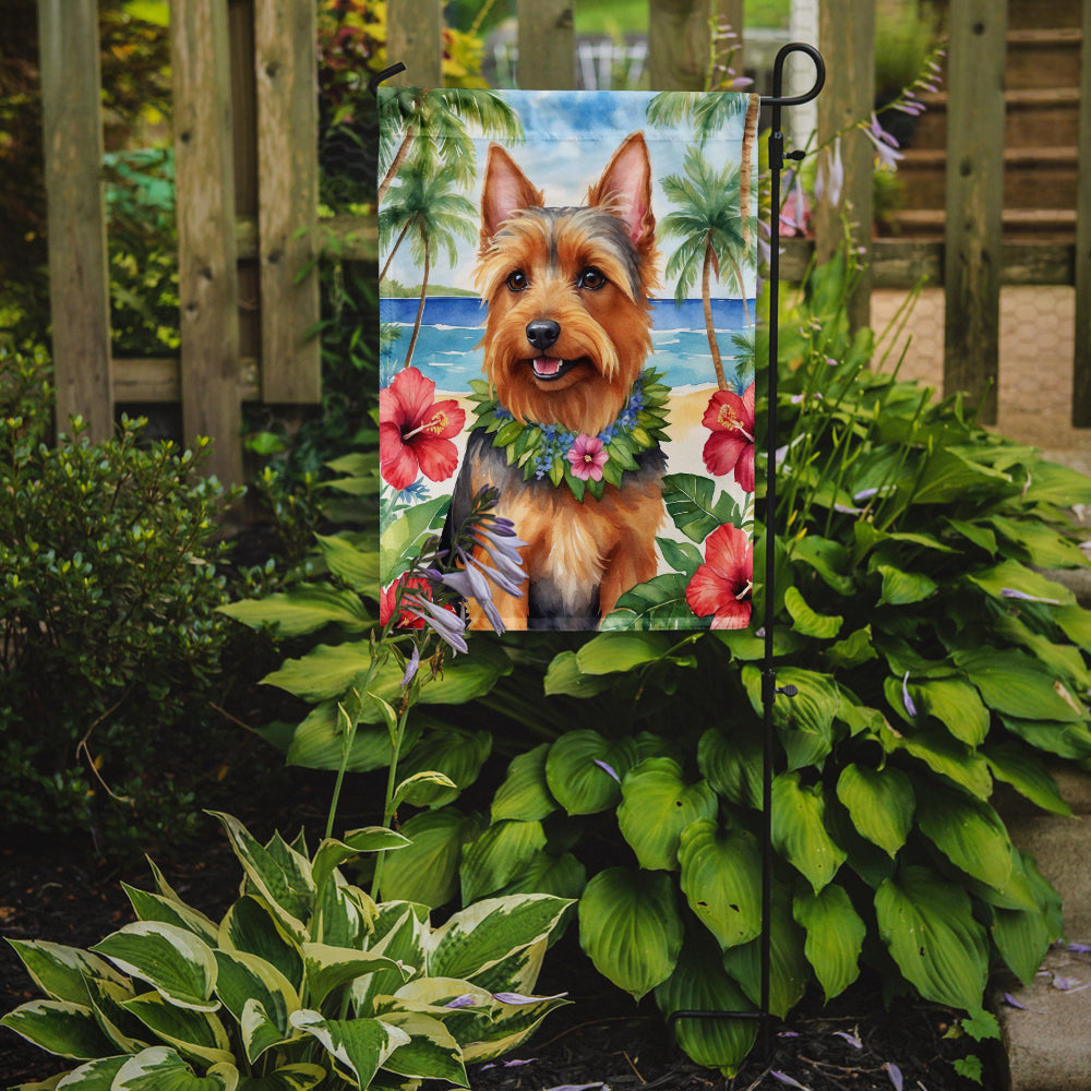 Buy this Australian Terrier Luau Garden Flag
