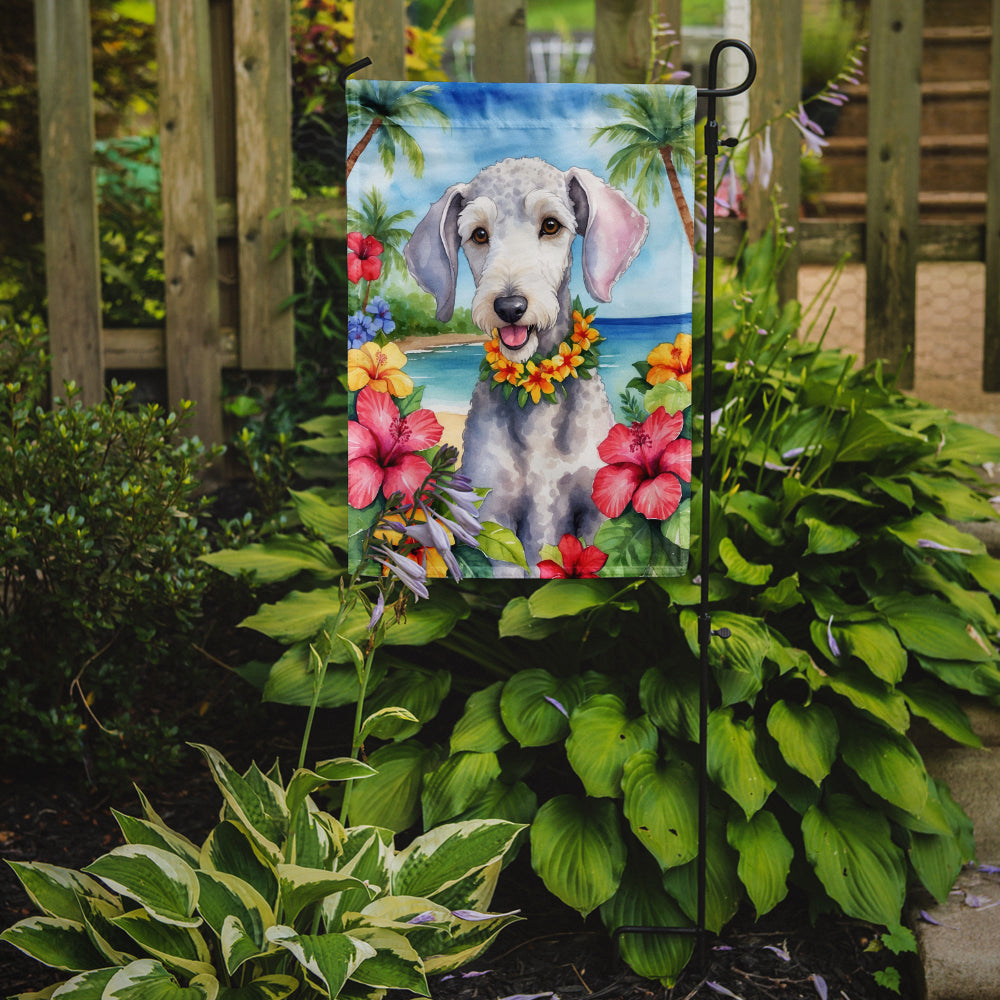 Buy this Bedlington Terrier Luau Garden Flag
