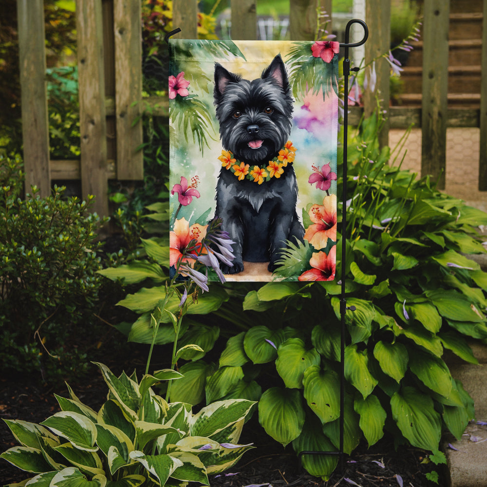Buy this Cairn Terrier Luau Garden Flag