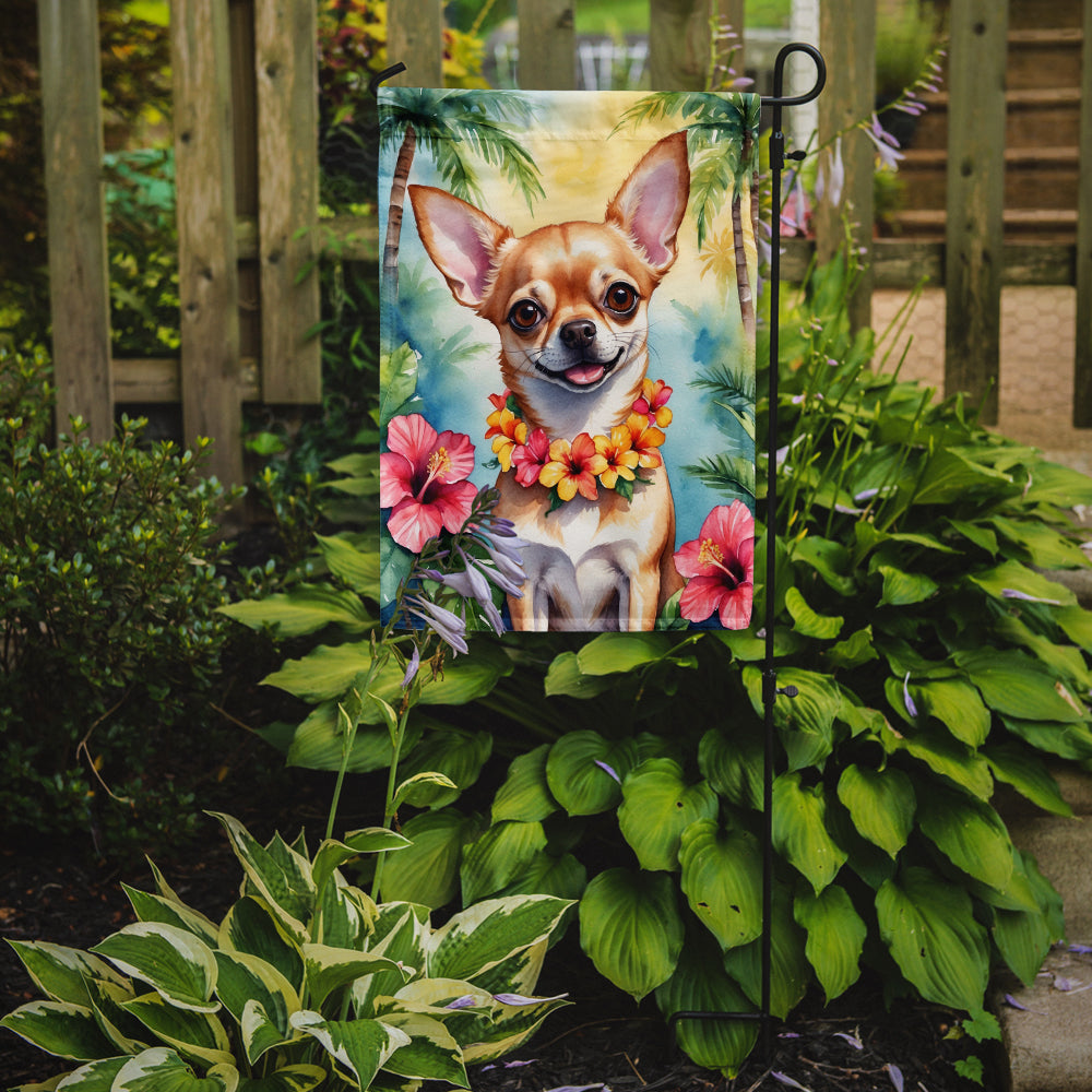 Buy this Chihuahua Luau Garden Flag