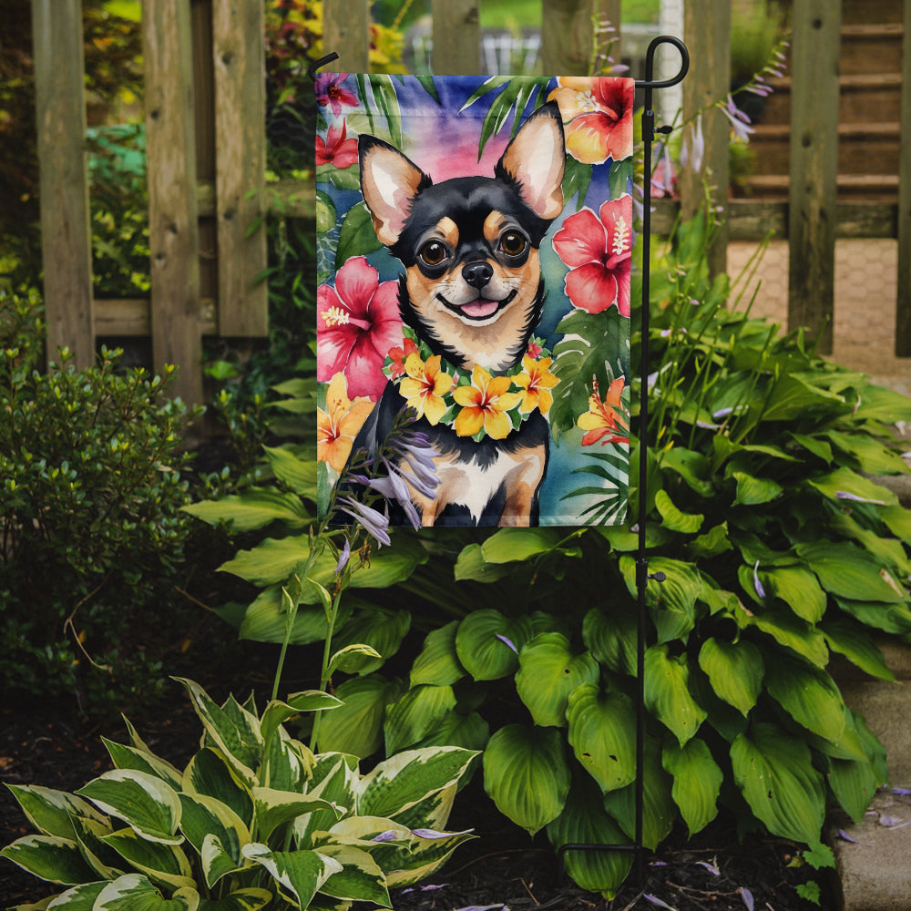 Buy this Chihuahua Luau Garden Flag
