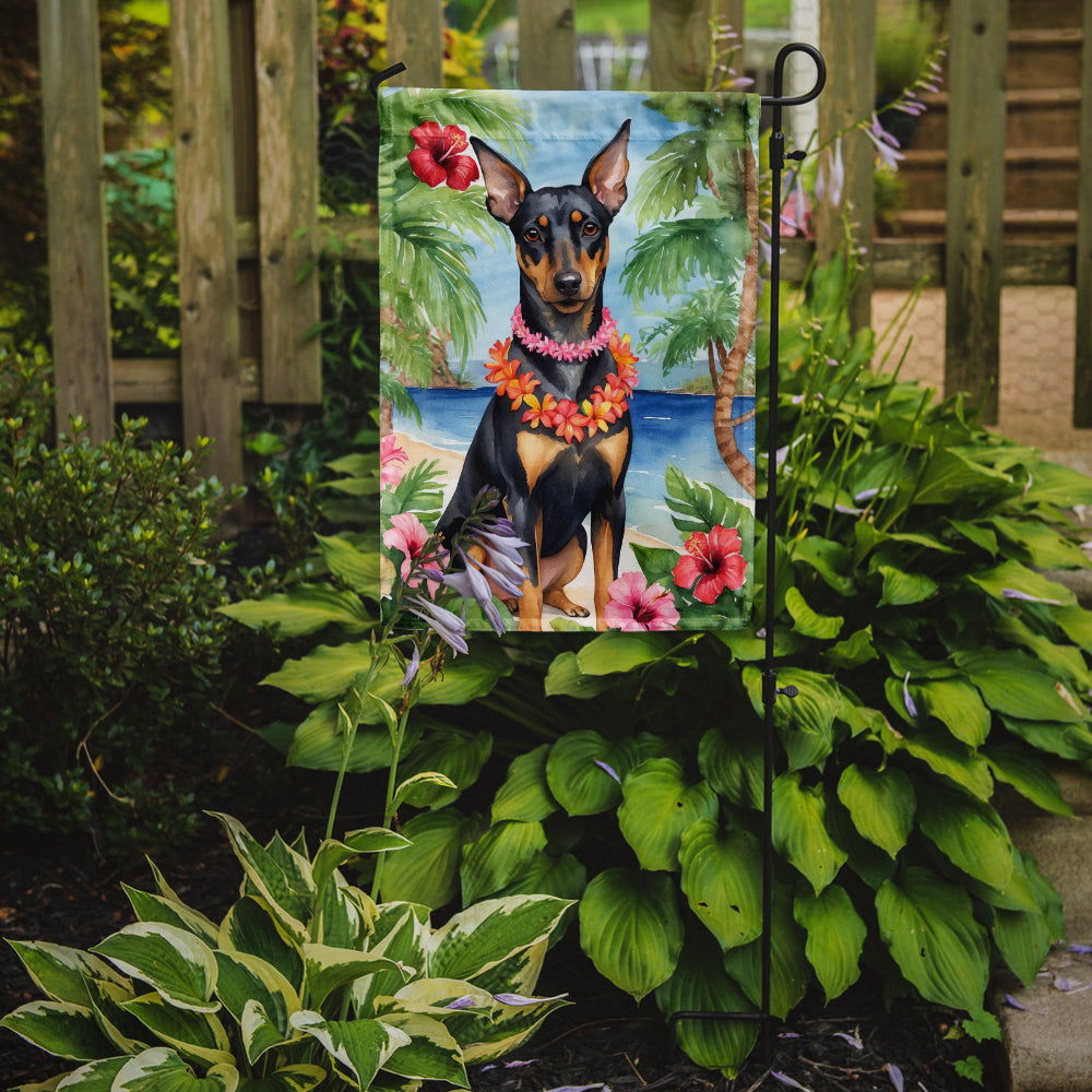 Buy this Manchester Terrier Luau Garden Flag
