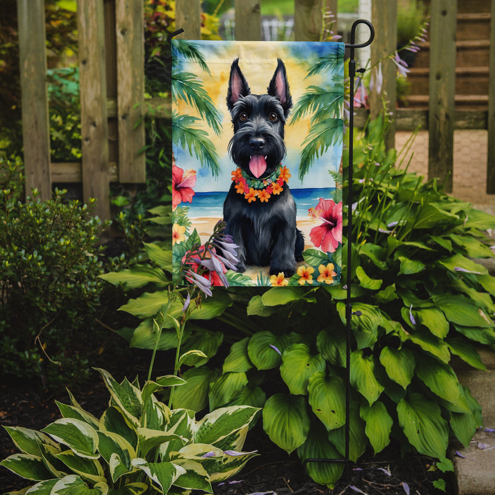 Buy this Scottish Terrier Luau Garden Flag