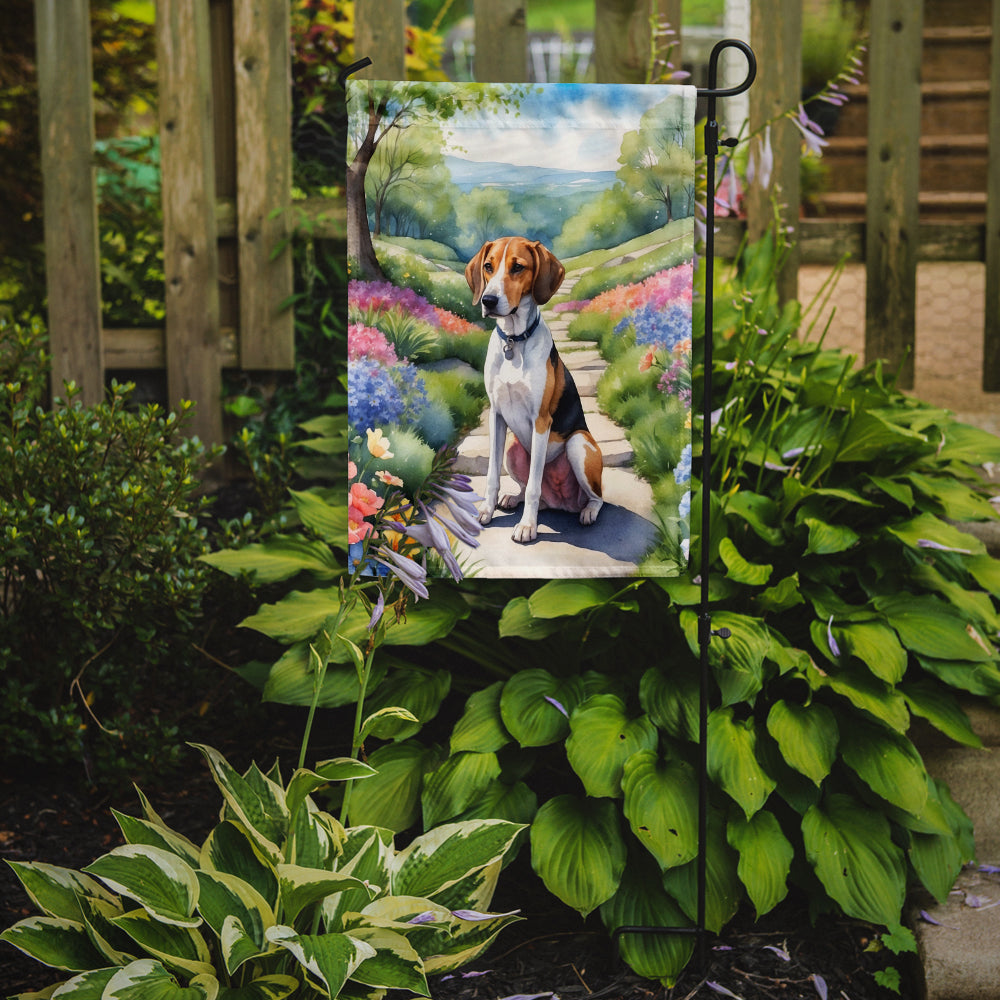 Buy this American Foxhound Spring Garden Garden Flag