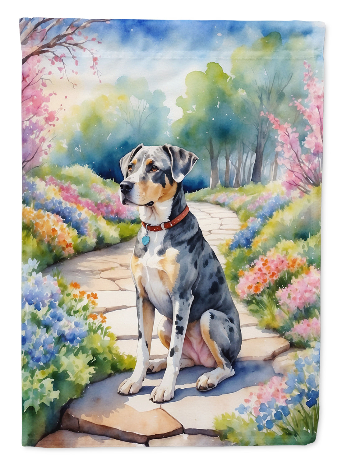 Buy this Catahoula Spring Path House Flag
