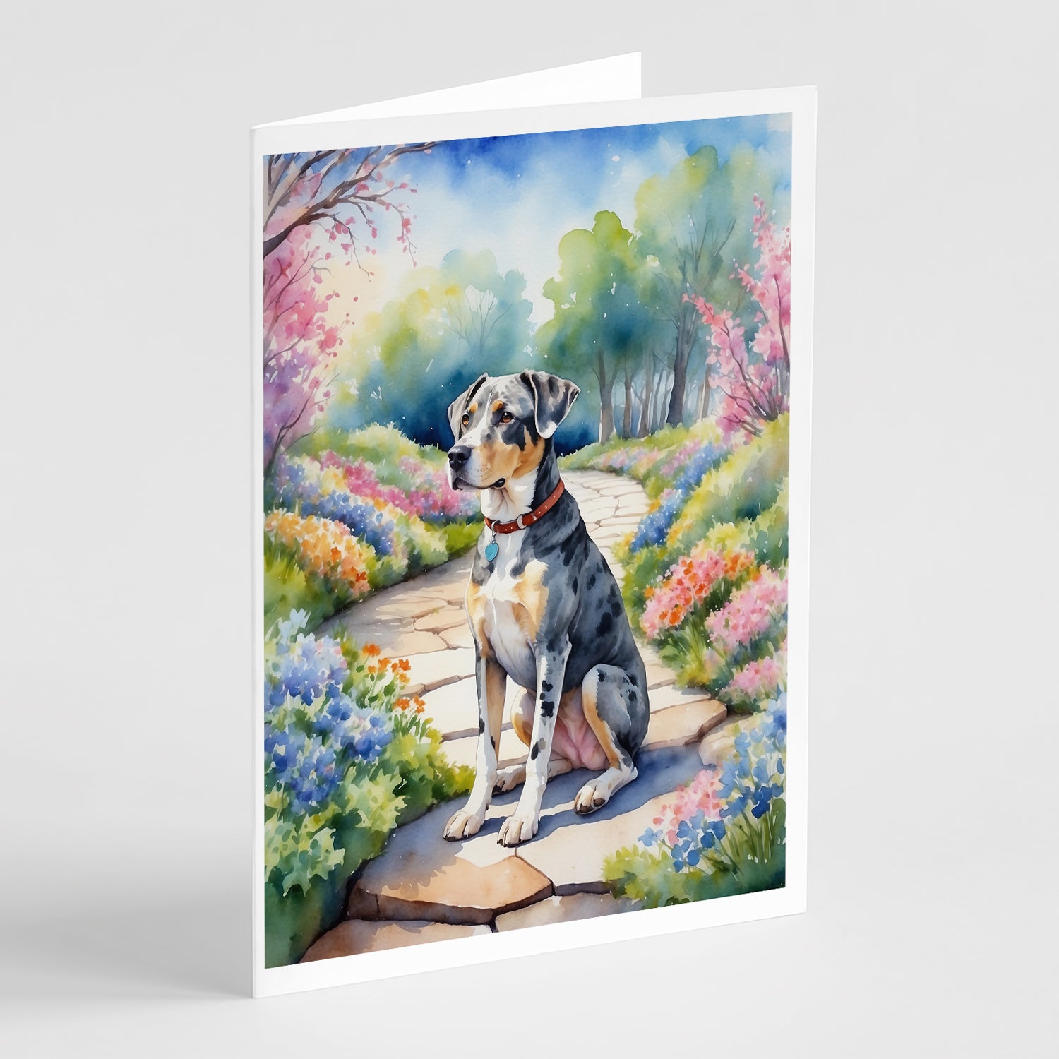 Buy this Catahoula Spring Path Greeting Cards Pack of 8