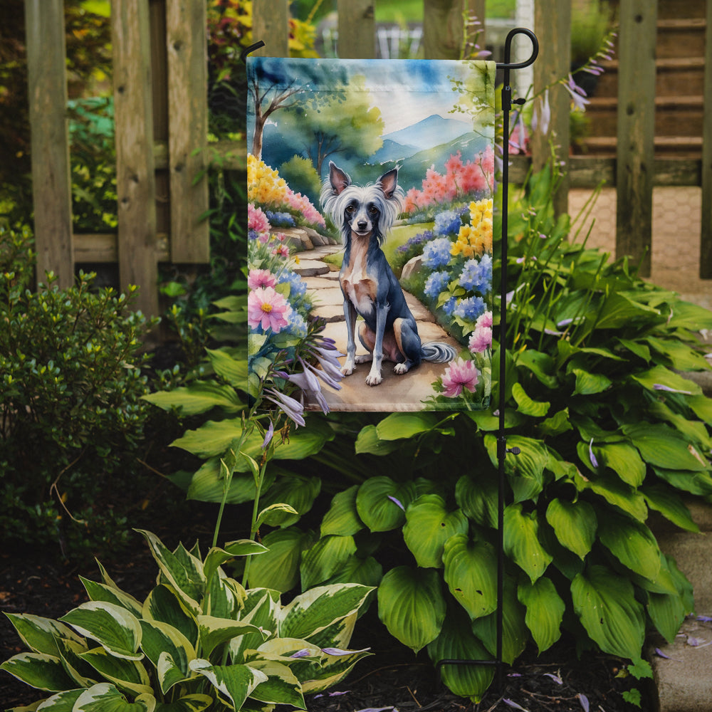Buy this Chinese Crested Spring Path Garden Flag