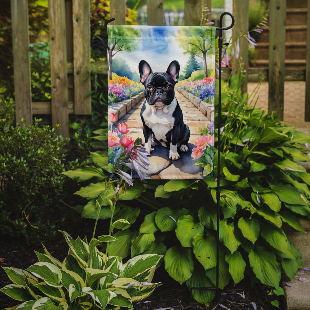 Buy this French Bulldog Spring Path Garden Flag