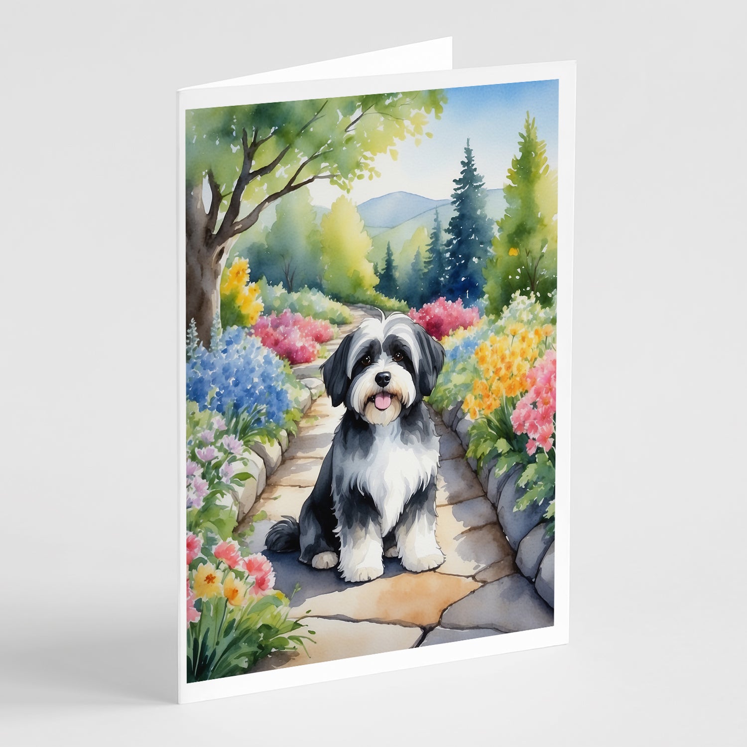 Buy this Havanese Spring Path Greeting Cards Pack of 8