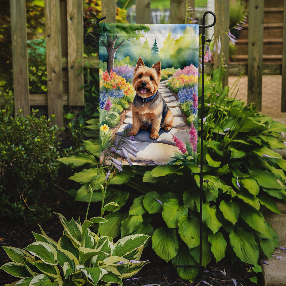 Buy this Norwich Terrier Spring Path Garden Flag