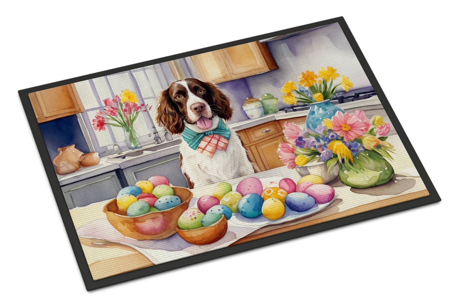 Buy this Decorating Easter English Springer Spaniel Doormat