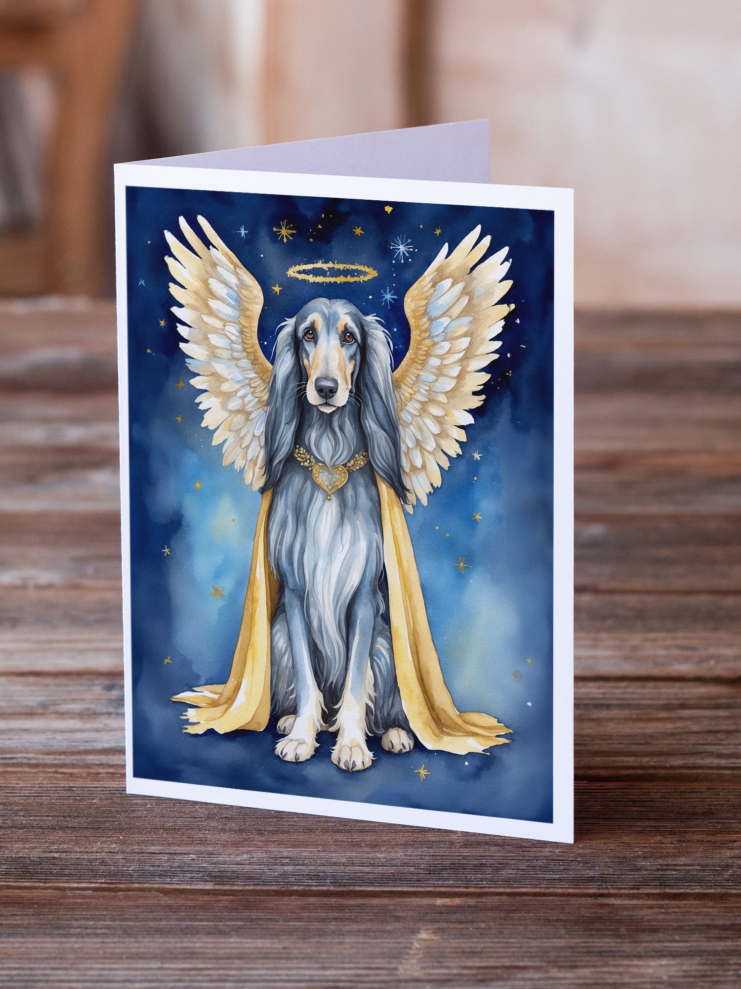 Buy this Afghan Hound My Angel Greeting Cards Pack of 8