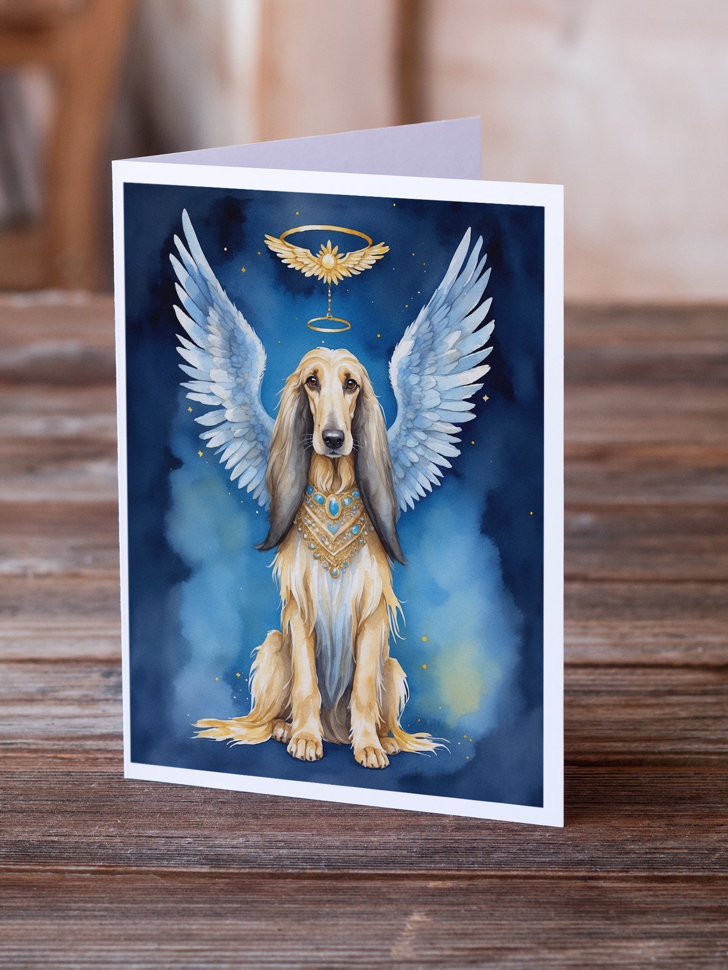 Buy this Afghan Hound My Angel Greeting Cards Pack of 8