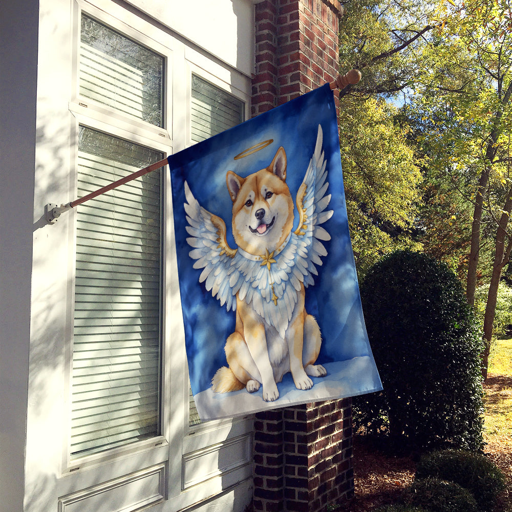Akita My Angel House Flag