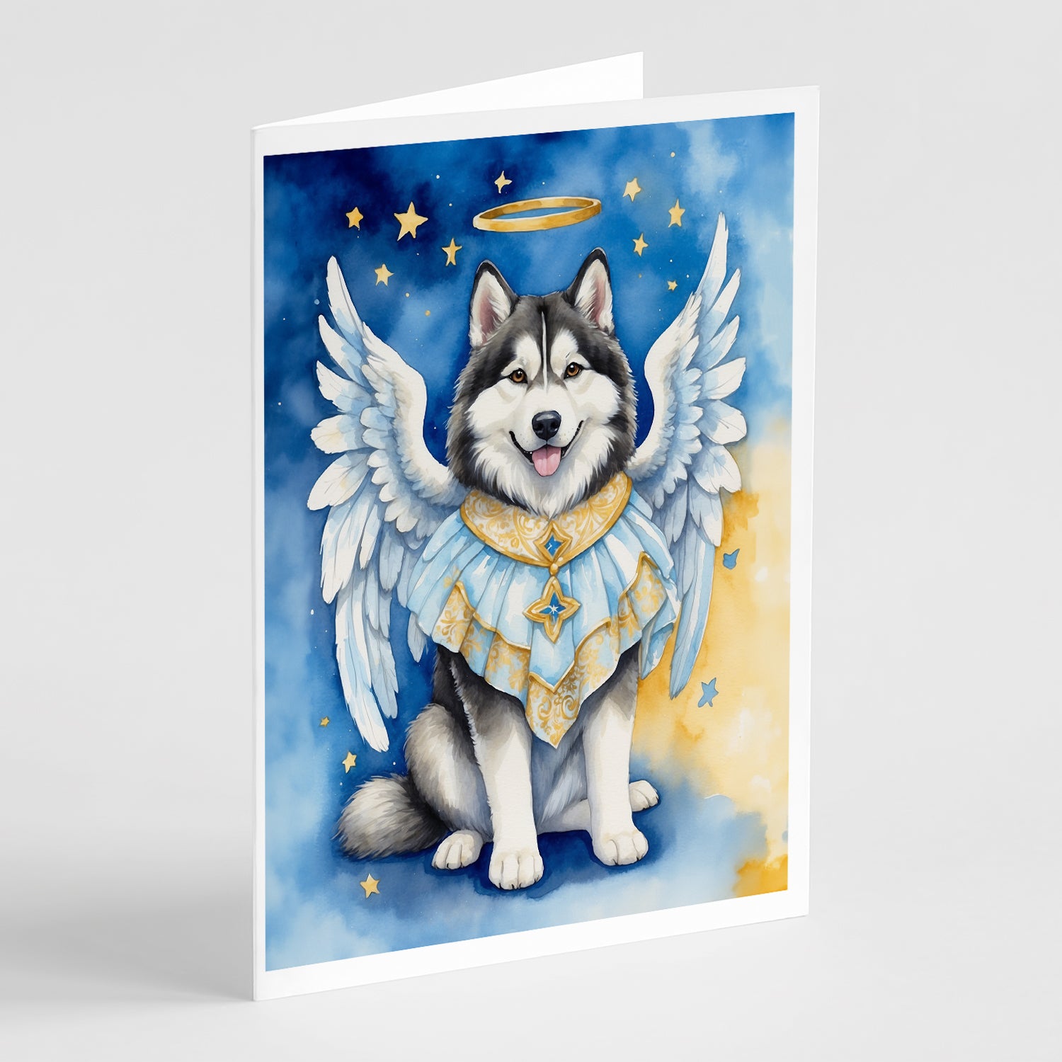 Buy this Alaskan Malamute My Angel Greeting Cards Pack of 8