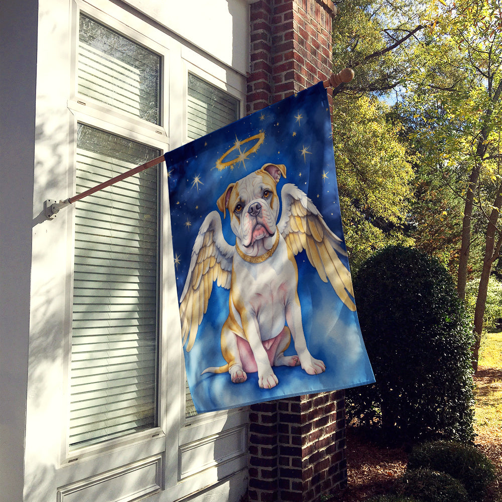 American Bulldog My Angel House Flag