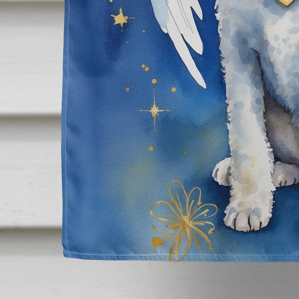 Bedlington Terrier My Angel House Flag