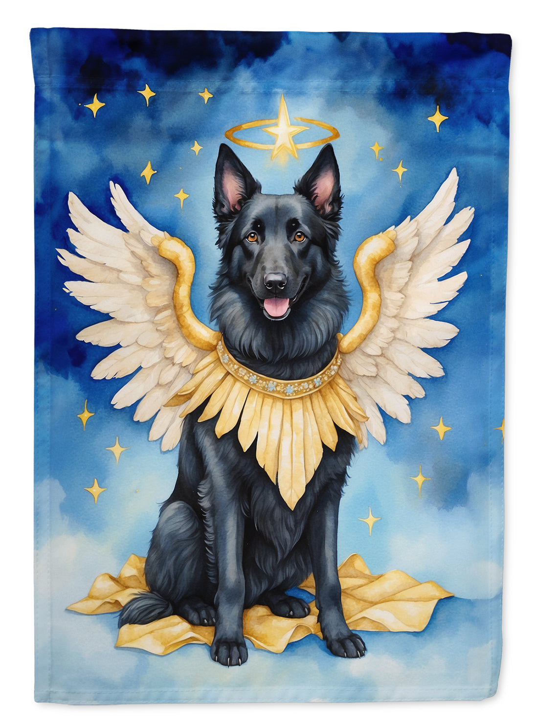 Buy this Belgian Sheepdog My Angel House Flag