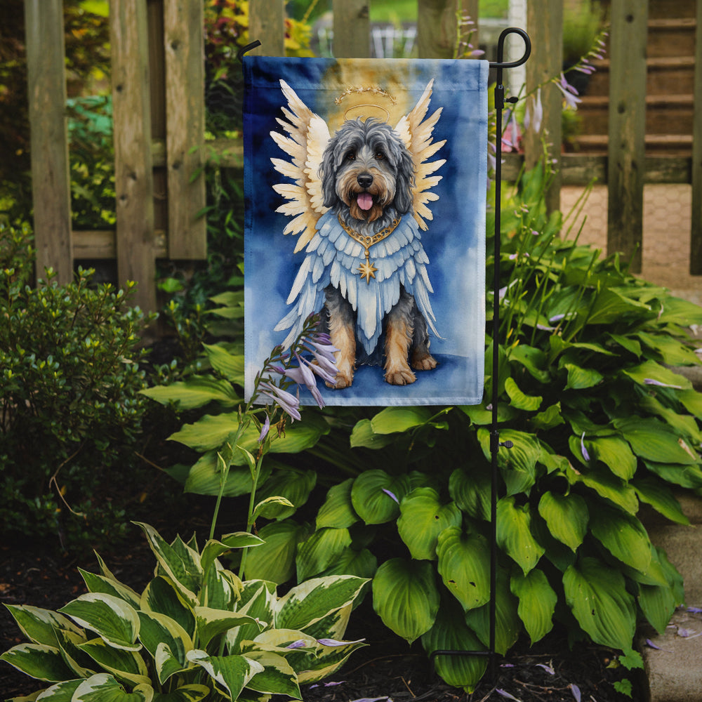 Buy this Bergamasco Sheepdog My Angel Garden Flag