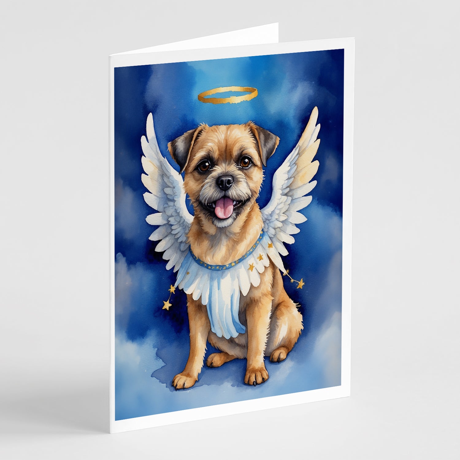 Buy this Border Terrier My Angel Greeting Cards Pack of 8