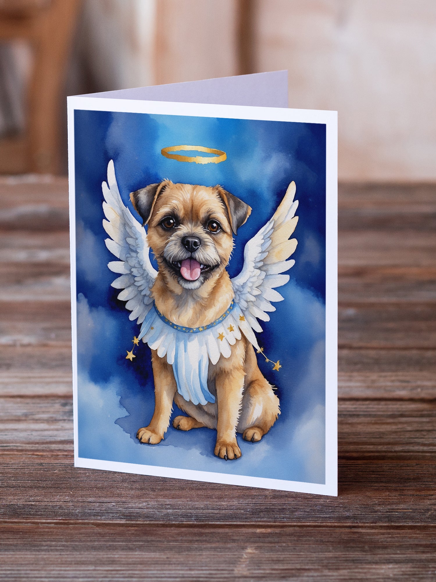 Buy this Border Terrier My Angel Greeting Cards Pack of 8