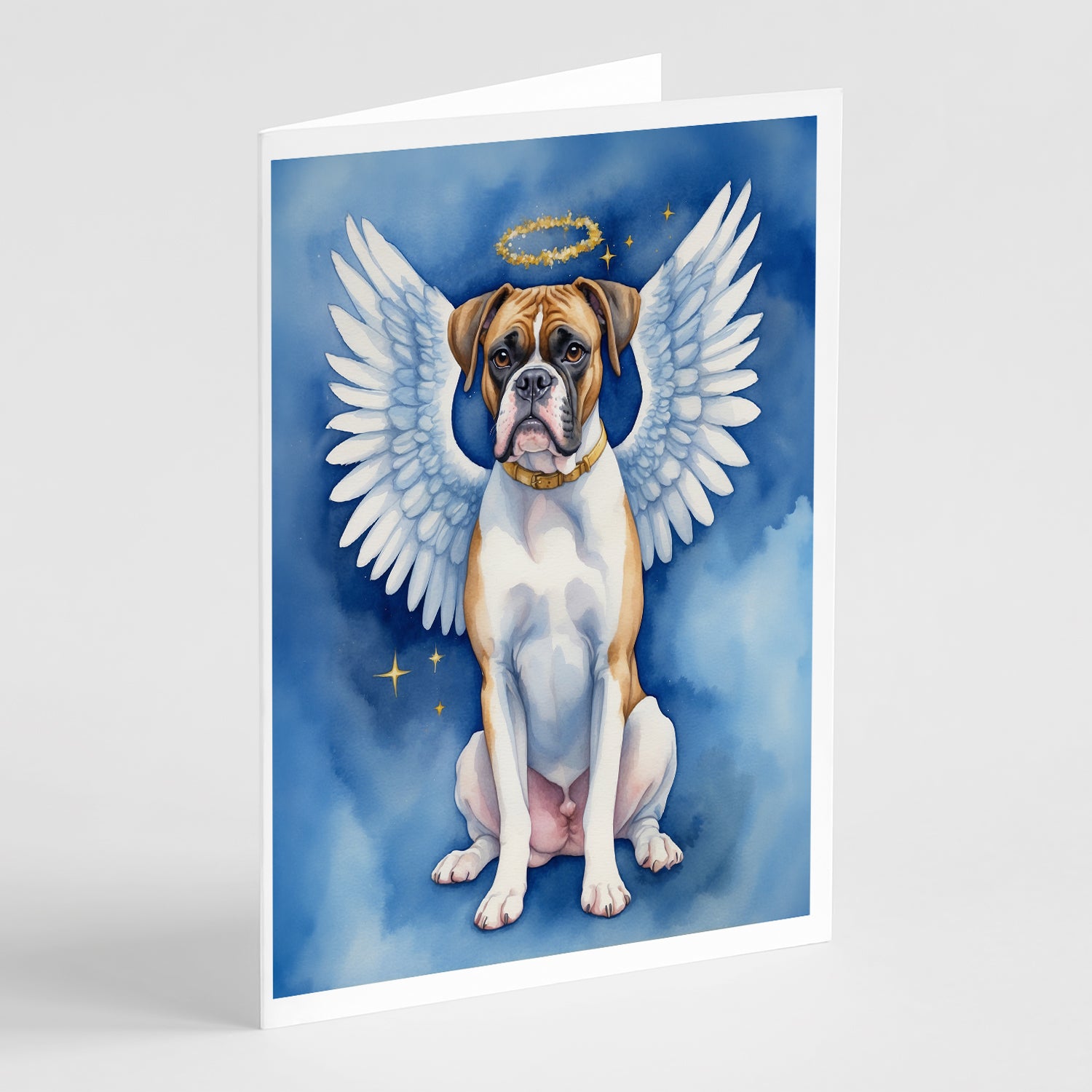 Buy this Boxer My Angel Greeting Cards Pack of 8