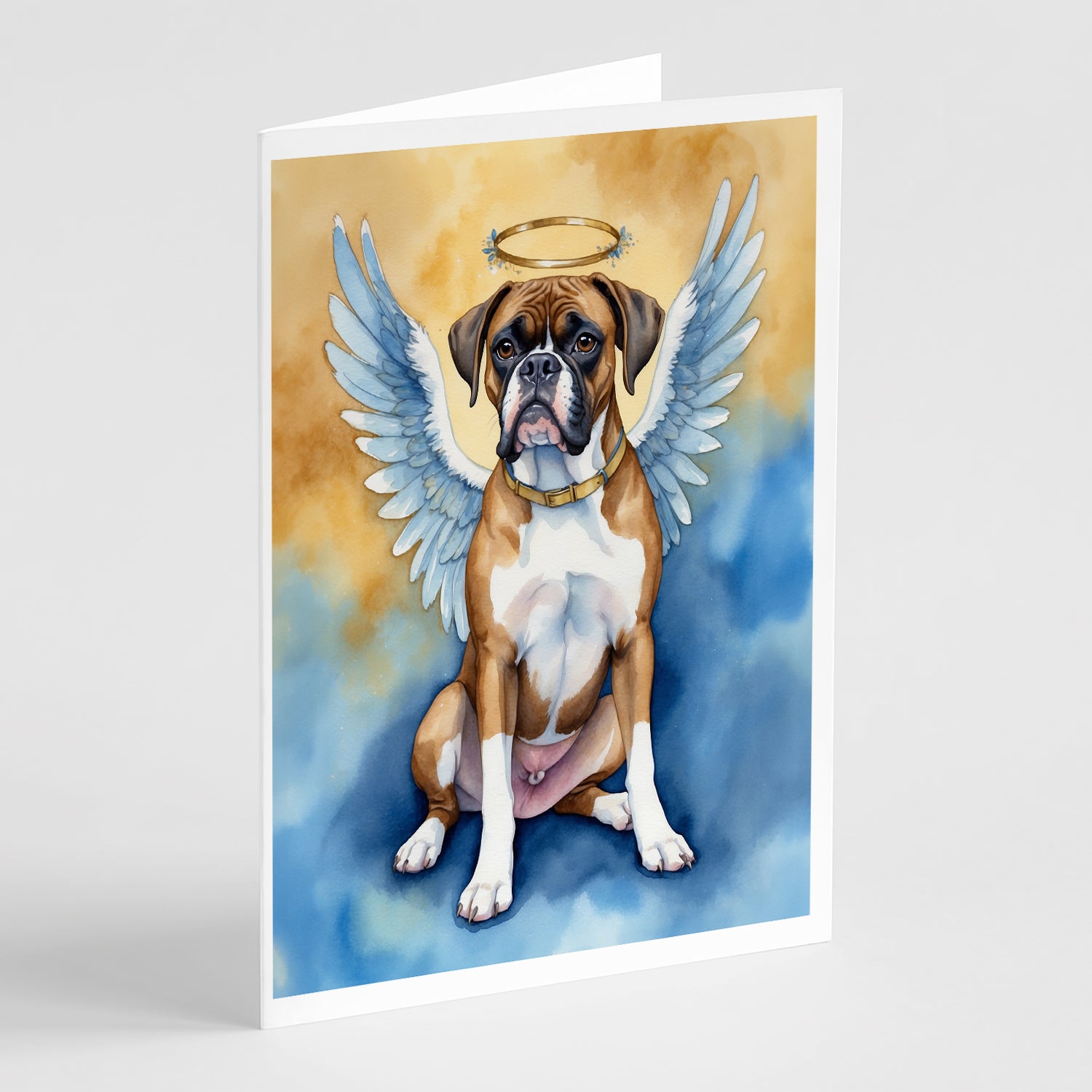 Buy this Boxer My Angel Greeting Cards Pack of 8