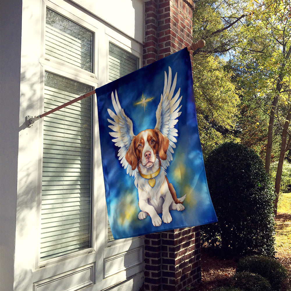 Brittany Spaniel My Angel House Flag