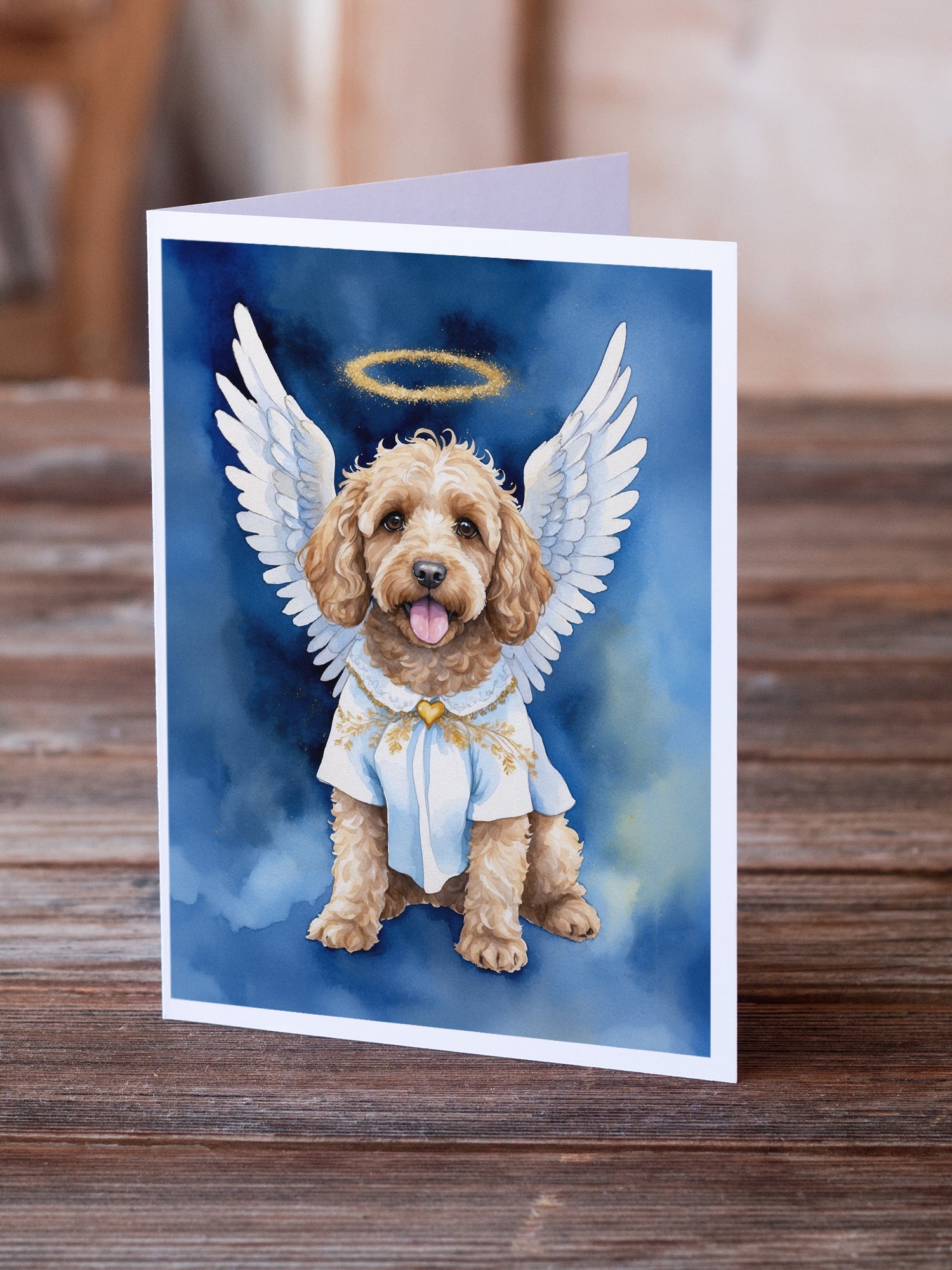 Cockapoo My Angel Greeting Cards Pack of 8