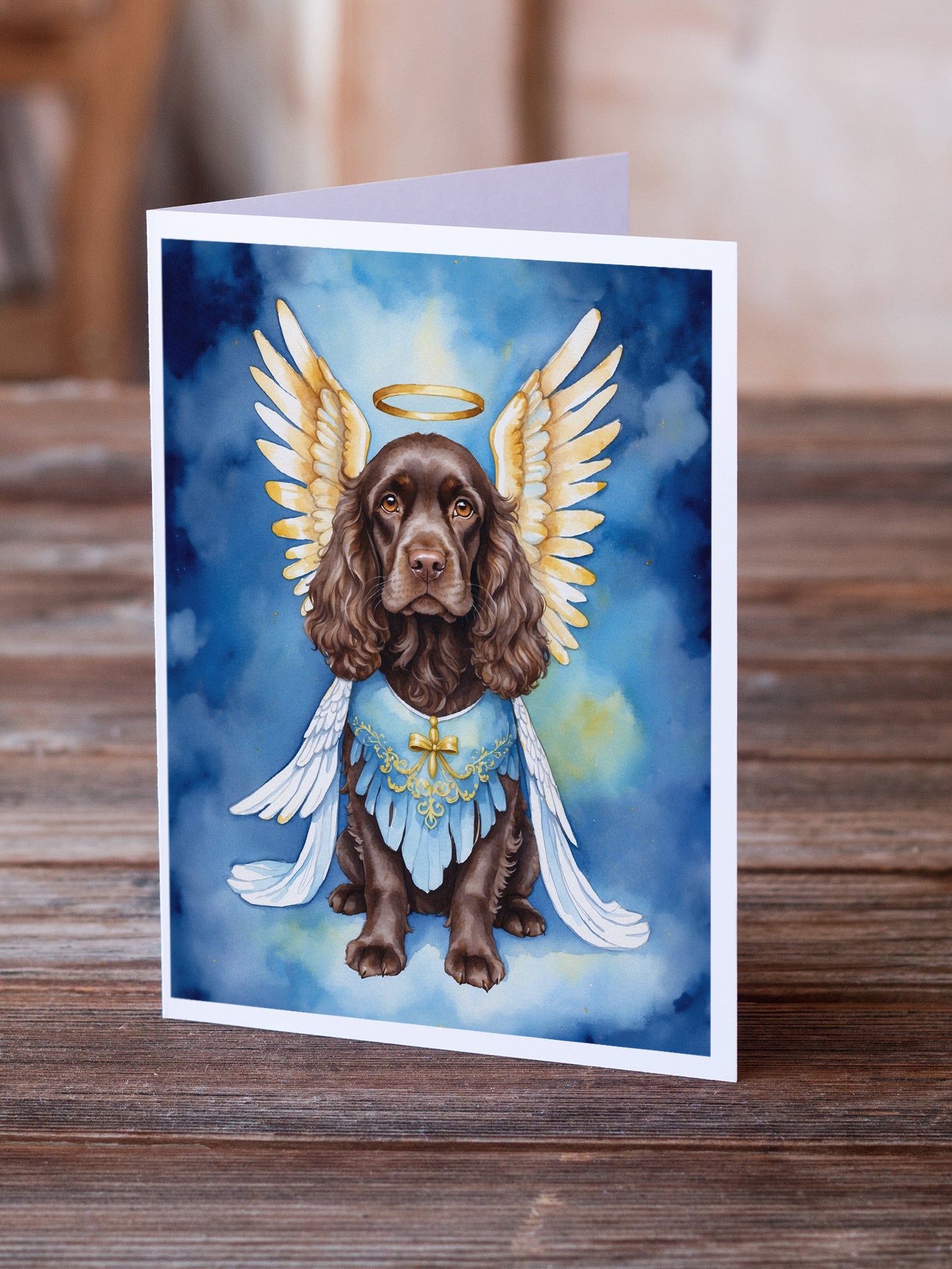 Cocker Spaniel My Angel Greeting Cards Pack of 8