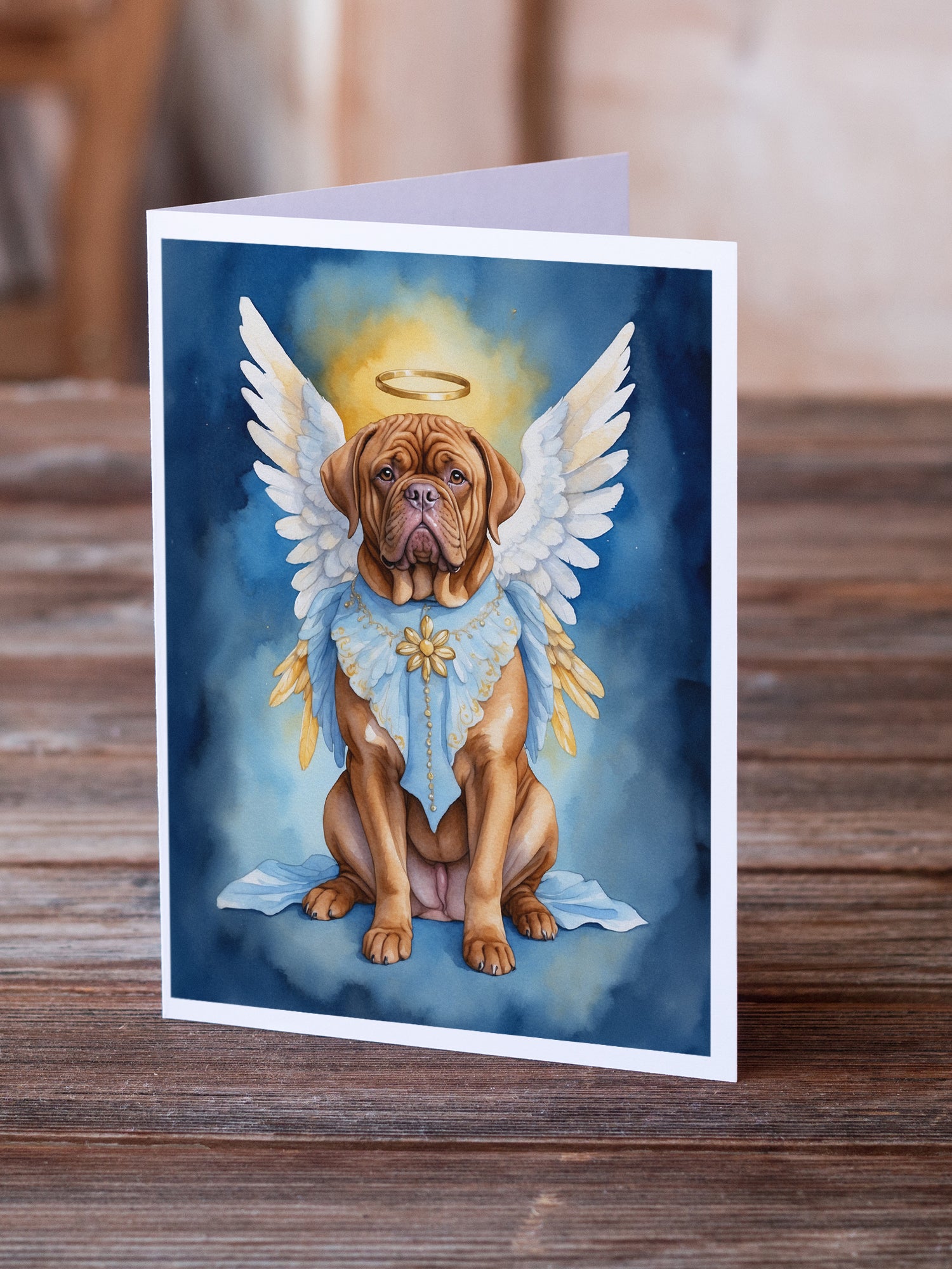 Dogue de Bordeaux My Angel Greeting Cards Pack of 8