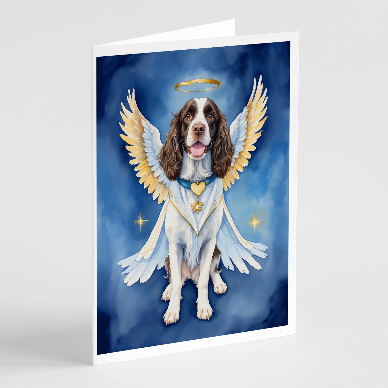 Buy this English Springer Spaniel My Angel Greeting Cards Pack of 8