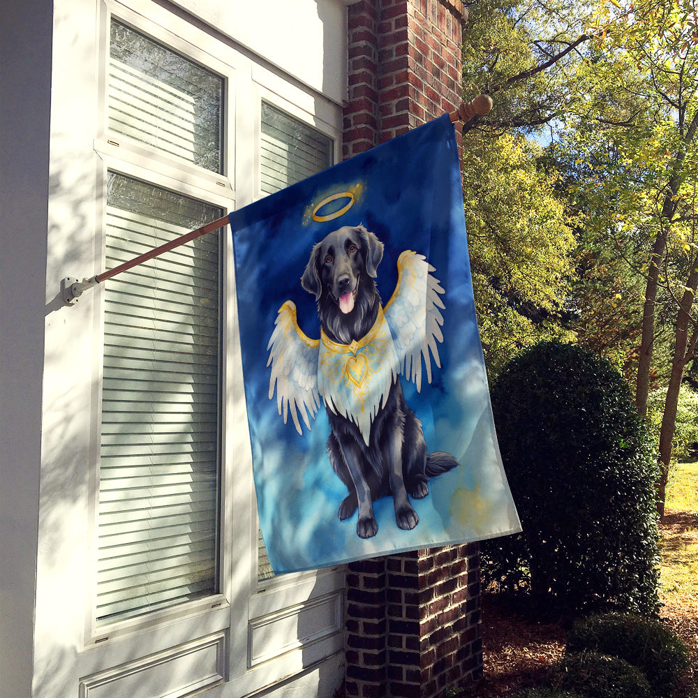 Flat-Coated Retriever My Angel House Flag