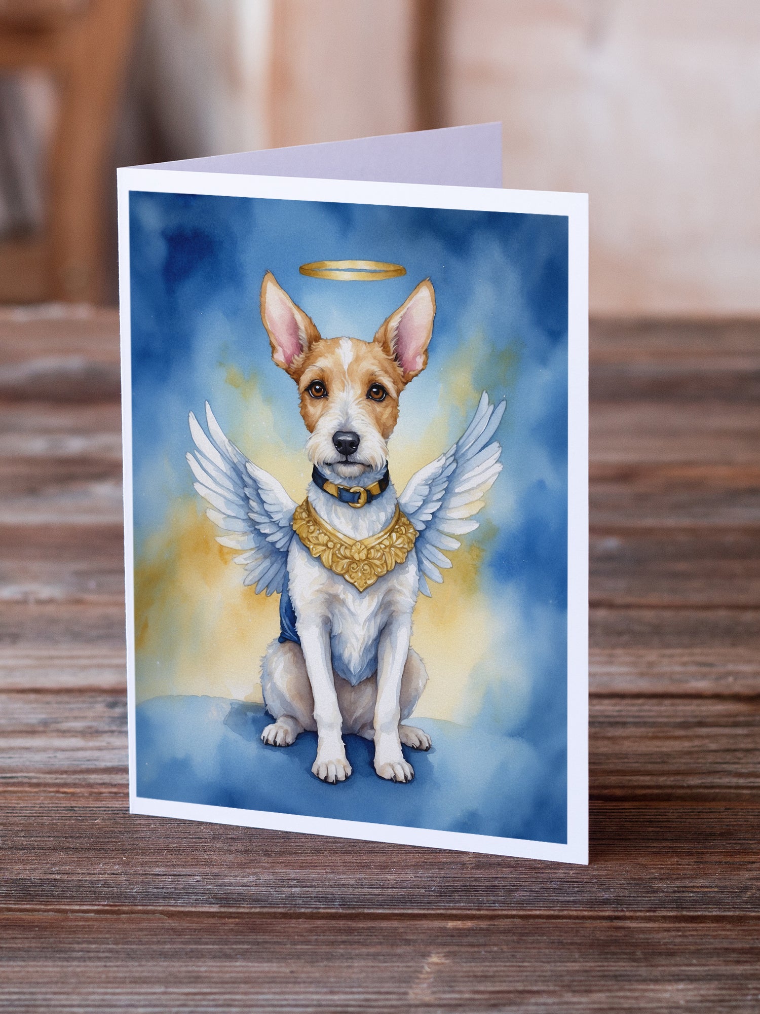 Buy this Fox Terrier My Angel Greeting Cards Pack of 8
