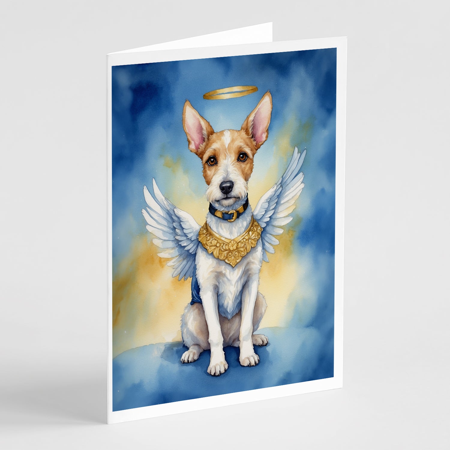 Buy this Fox Terrier My Angel Greeting Cards Pack of 8