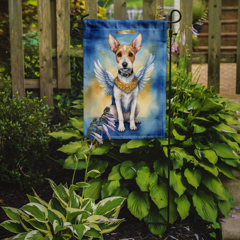 Fox Terrier My Angel Garden Flag