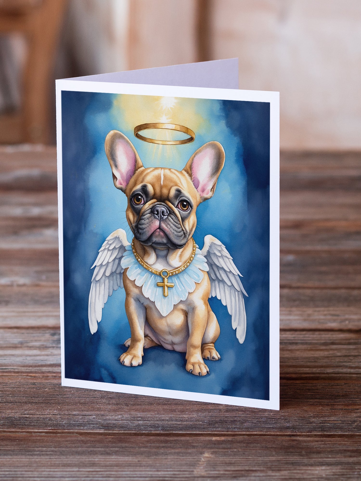 Buy this French Bulldog My Angel Greeting Cards Pack of 8