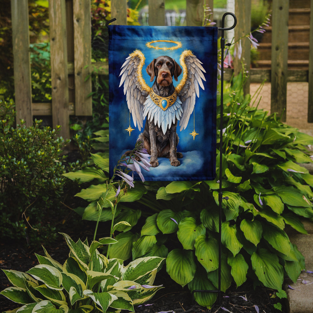 Buy this German Wirehaired Pointer My Angel Garden Flag