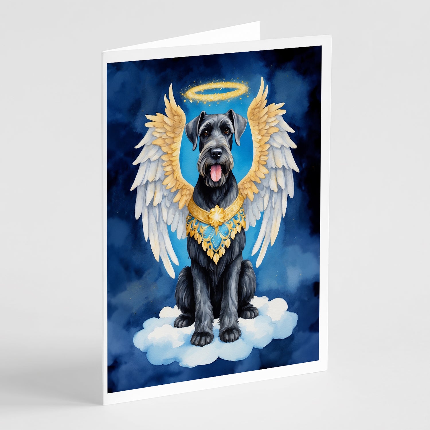 Buy this Giant Schnauzer My Angel Greeting Cards Pack of 8