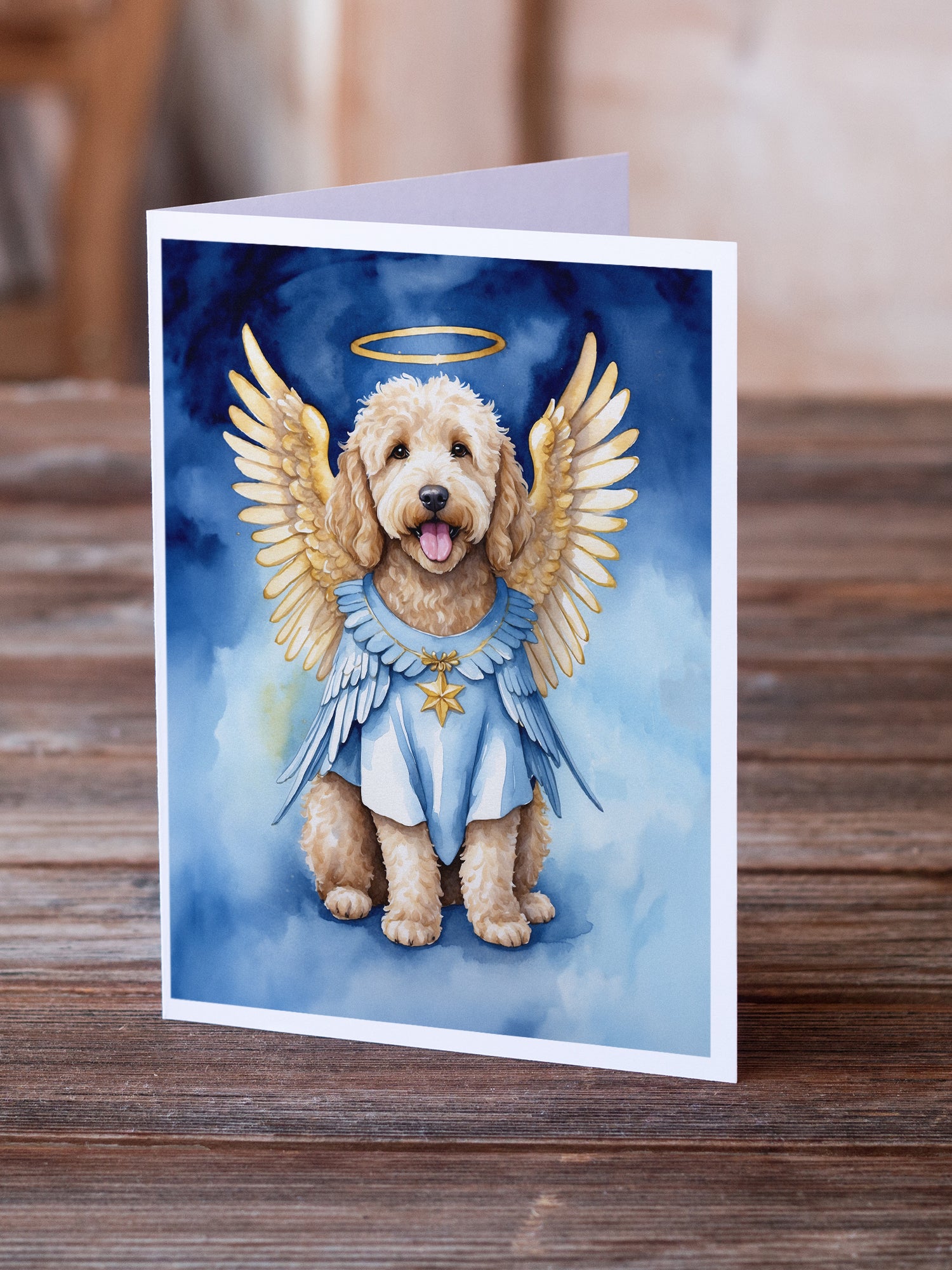 Goldendoodle My Angel Greeting Cards Pack of 8